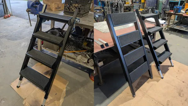Slide Out Stairs For Habitats