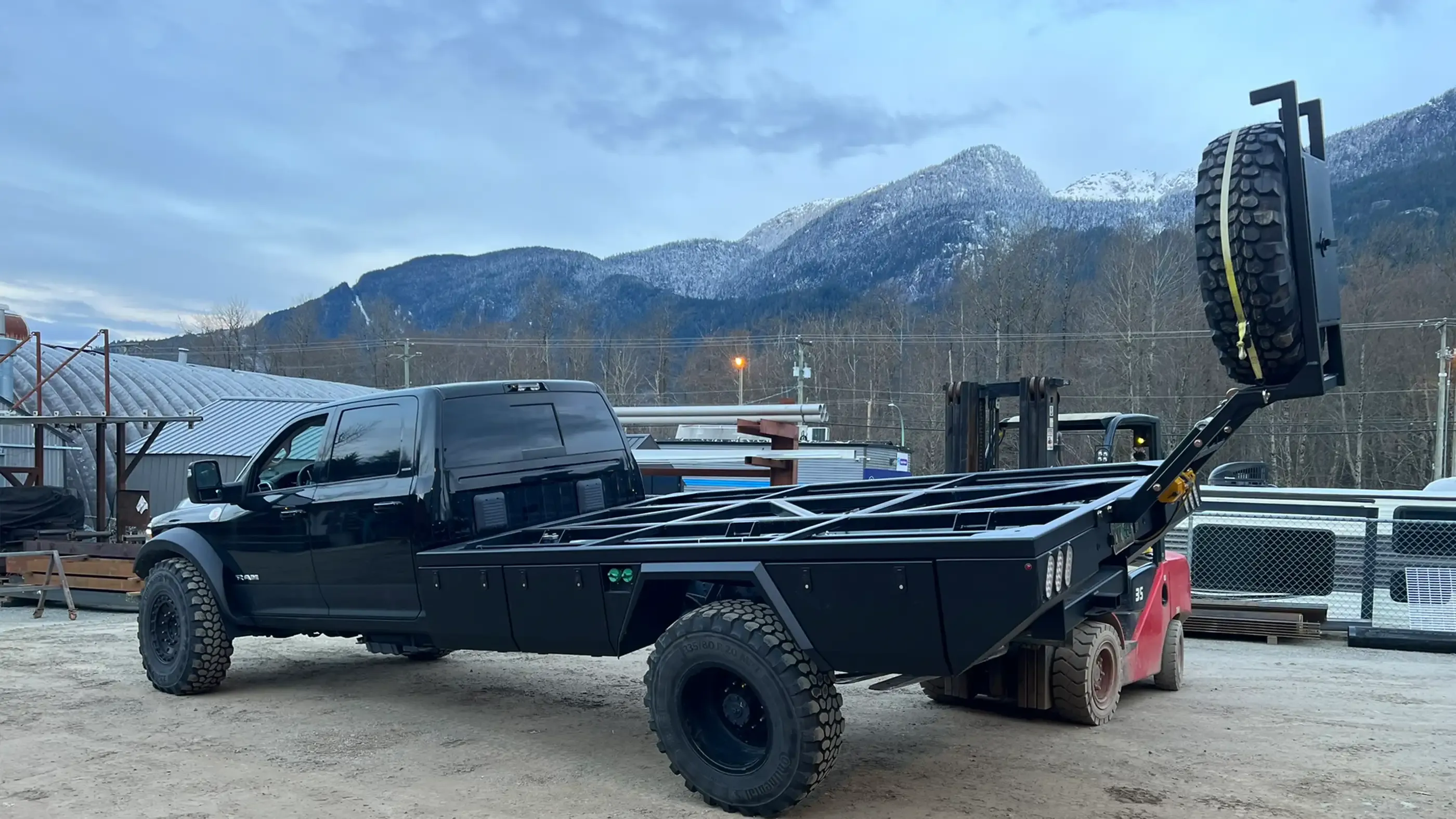 Boondock Decks Spare Tire Carrier