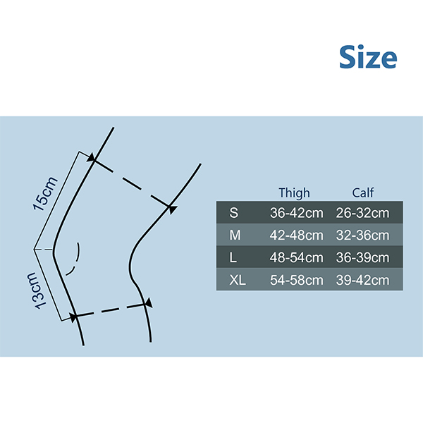5439 ACL/PCL Rigid Functional Knee Brace with ROM