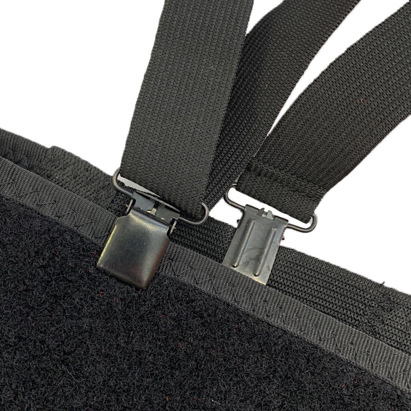 3265 Industrial Back Support with Clip-On Suspenders