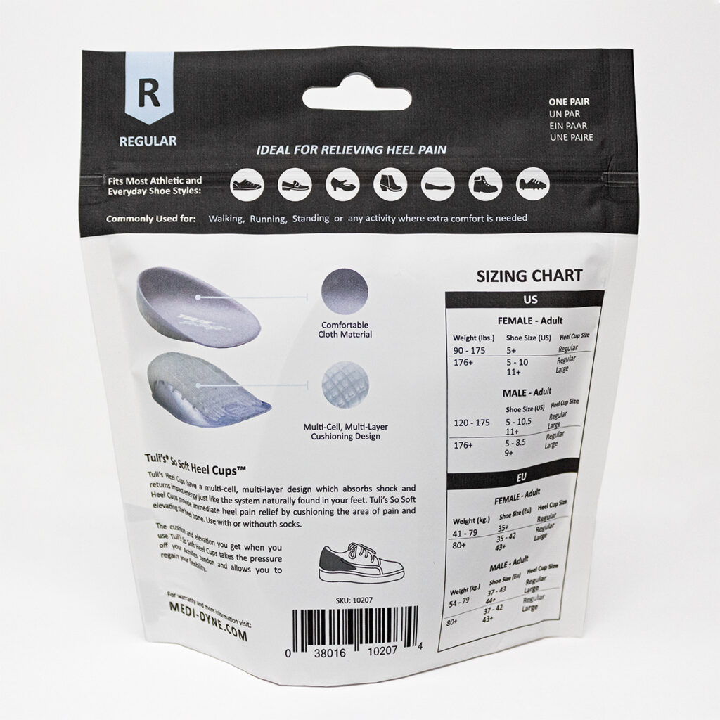 352 Tuli’s So Soft Heel Cup