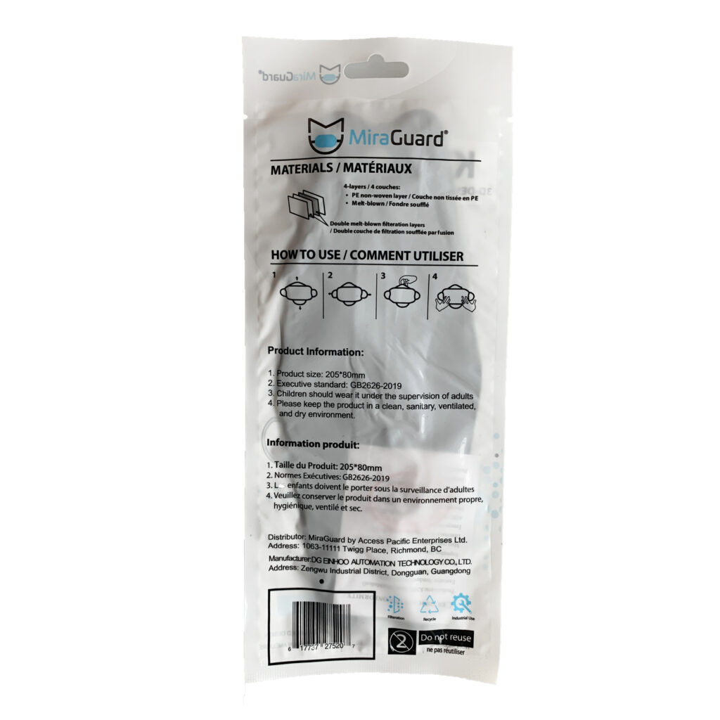 2027/2027B KN95 Masks (20/pack)