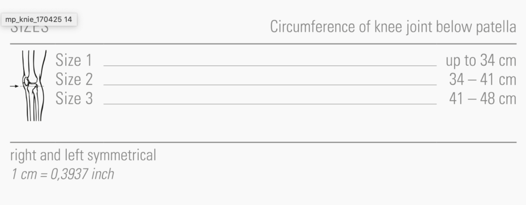 114010SP BORT Sport Patella Band
